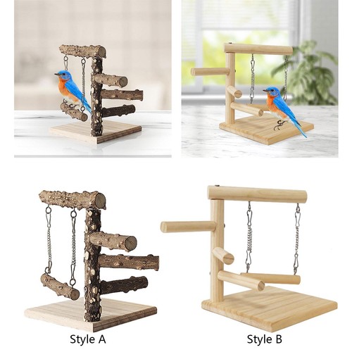 Cage oiseaux bois - à,