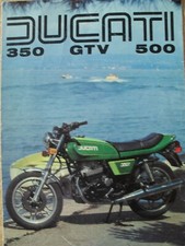 DUCATI 350 500 GTV pubblicità