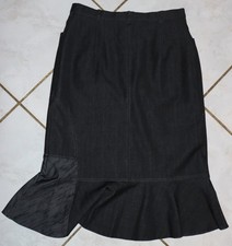 Jupe chic jean léger "Christine Laure" - Taille 42