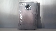 Ensemble De 2 Rideaux En Voile Transparent Avec Œillets Gris En Polyester