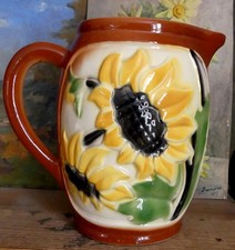 Pichet ancien décor - , floral