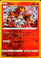 Carte Pokemon ENTEI 021/159 Holo REVERSE Epée et Bouclier EB12.5 PROCHE DU NEUF