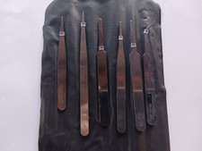 Jeu de 6 Pinces Brucelles de précision antistatique