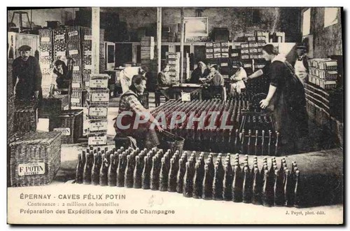 épernay cavés félix - félix, potin