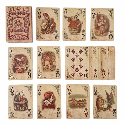 Jeu cartes alice - jeu,