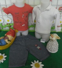 lot 9 vêtements enfant 3 mois garçon,pantalon,sweat,chemise,gilet,tee-shirt ....