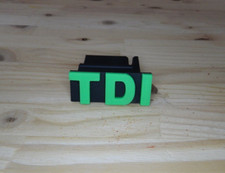Logo TDI calendre - Golf MK4 - VERT