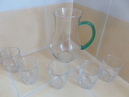 Lot une cruche carafe neuve - carafe, +