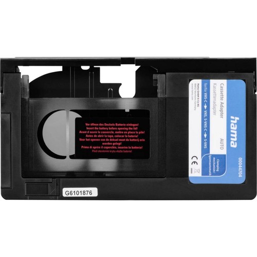 Adaptateur cassette vhs - cassette, vhs-c/vhs