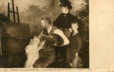Art La Famille du peintre Thaulow Peinture de BLANCHE Musée du Luxembourg Paris