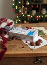 Boite métallique Marron