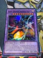 CARTE Yu Gi Oh GEANT ROUAGES ANCIENTS CHAOS RATE-FR041 1ère édition