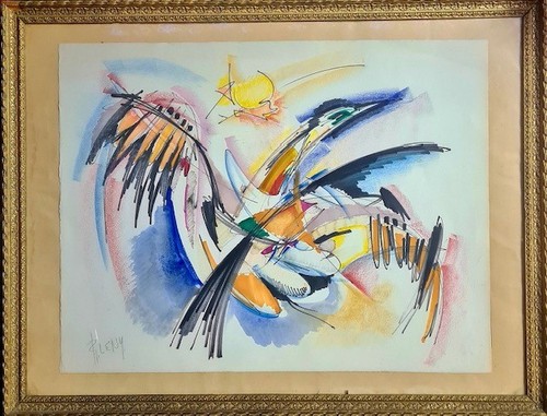 Oeuvre originale roger lersy - originale,