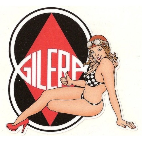 Gilera left pin gauche - pin, up