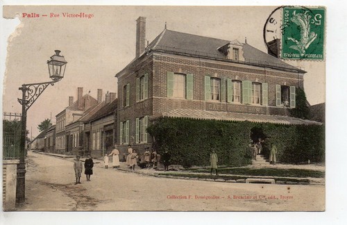 Palis aube cpa rue - palis,