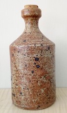 CARAFE, BOUTEILLE EN GRÈS AVEC BOUCHON