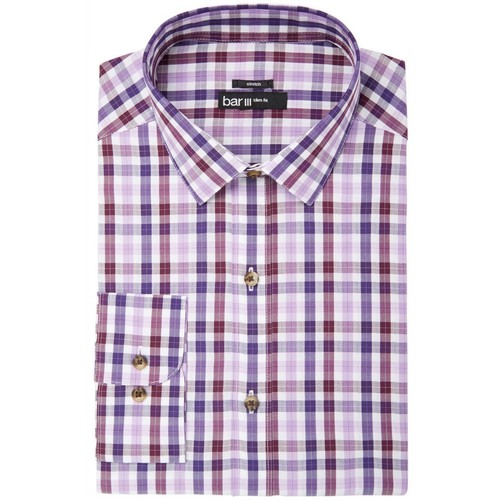 Bar iii long sleeve plaid - iii,