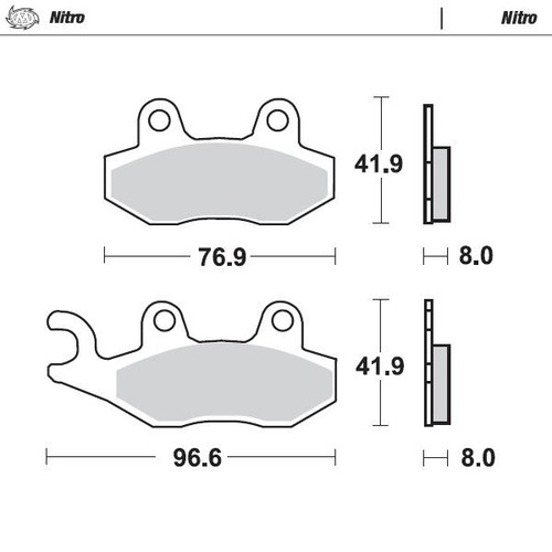 Plaquettes frein motomaster - frein,