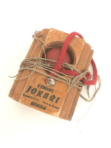 Jeu jokari vintage bois - en,