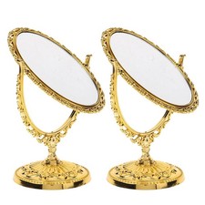  2 Pcs Double Face Miroir De