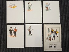 Tintin - Les Papiers de Tintin - Papier à lettre Pelletier année 50