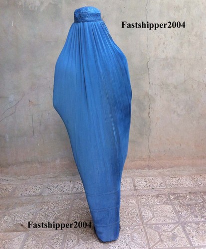 Afghanistan blue burqa hijab - afghanistan,