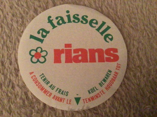 Etiquette fromage faisselle - fromage,