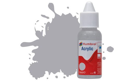 Peinture acrylique no166 gris - acrylique,