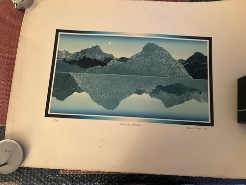 Lithographie originale signée - originale,