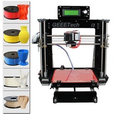 DIY Geeetech imprimante 3d Reprap acrylique Prusa i3ProB tête unique MK8+GT2560