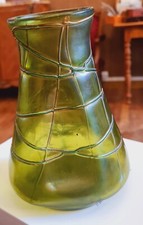 Vase Art Nouveau en verre