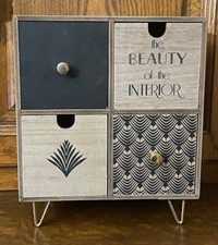 Petite commode 4 tiroirs en