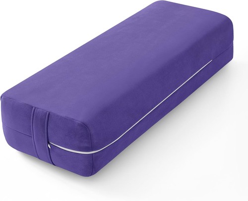 Rectangular yoga bolster - rectangular,