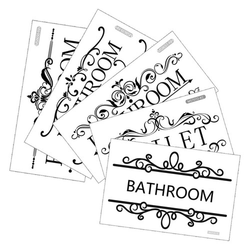Pcs stickers salle eau - pcs,
