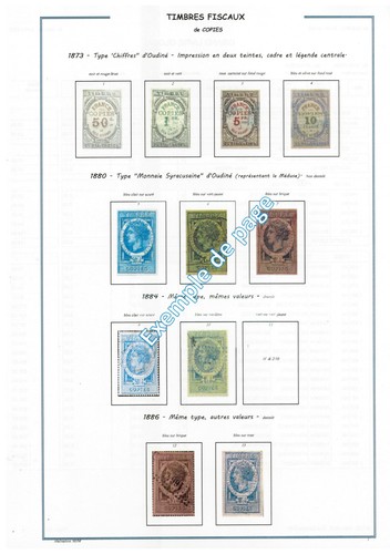 France timbres fiscaux - timbres, "de