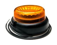 Orange LED Gyrophare Feu D'Avertissement Ø165 12V 24V E9 pour Voiture Camion