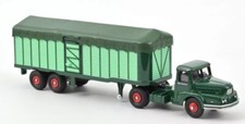 NOREV - Camion de couleur vert avec remorque – UNIC 4x2 - 1/55 - NOREVCL5521