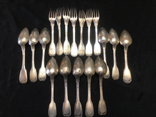 COUVERTS MENAGERE ARGENT MASIF