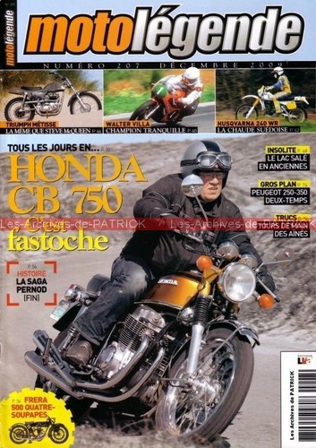 Moto legende 207 honda - moto,