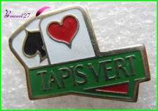 Pin's Tapis jeux de cartes TAPIS VERT avec 2 as #929