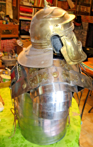 Armure segmentata casque d - armure, et