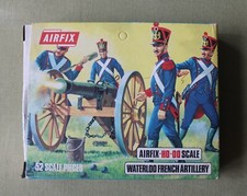 Boite de Soldats Airfix 1/72 French Artillery en grappe