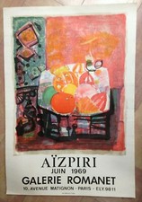 AIZPIRI 1969 AFFICHE