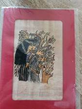 LOT DE VERITABLE PAPYRUS EGYPTIEN AVEC CERTIFICAT DE GARANTIE