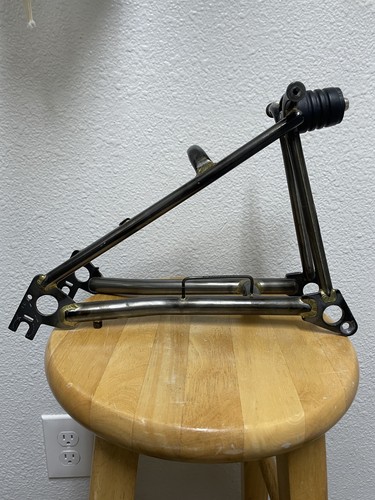 Brompton raw lacquer rear - brompton,