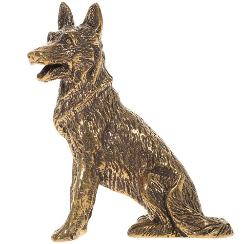 Ornement laiton statue chien - statue,