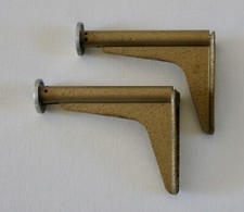 MERVEILLE, 2 supports en métal, design, vintage, étagère, tablette, support .