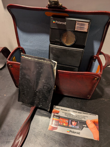 Polaroid slr 680 black vintage - 680,