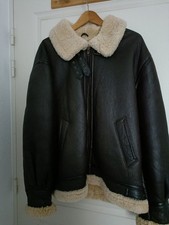 Blouson mouton retourné type