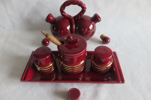 Service condiments complet - condiments,